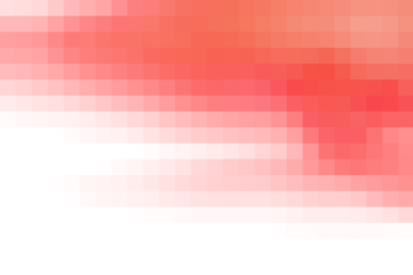 Red transparent pixel gradient texture, abstract digital background with soft squares and warm light glow. Semi transparent geometric overlay pattern.