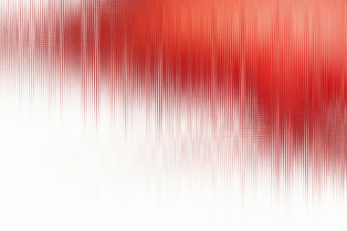 Gürültü dokusu ve yumuşak dikey çizgileri olan canlı kırmızı soyut gradyan arkaplan