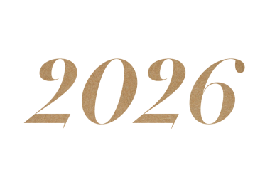 Kahverengi kağıt dokusunda şeffaf arkaplanda izole 2026 tipografi tasarımı