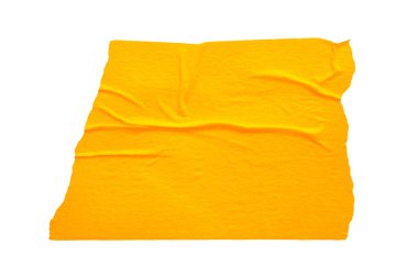 Yırtılmış kağıt yapıştırıcı sarı maskeleme bandı