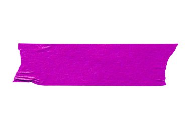 Yırtılmış kağıt yapıştırıcı pembe maskeleme bandı