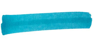 Mavi işaret fırça darbesi arkaplanda izole edilmiş tek çizgi