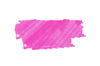 Pembe fırça darbesi PNG tasarım elementi