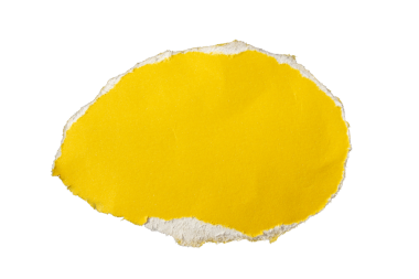 Yırtılmış Sarı Kağıt Kenarlı PNG, Gerçekçi Kağıt Gözyaşı Kesimi Tasarım ve Mokup Kullanımı için Şeffaf Arkaplanda İzole Edildi