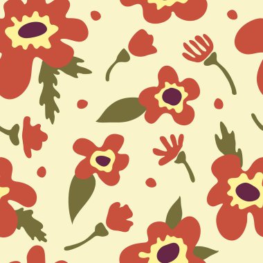 Tekstil için geçmişe dönük düzlemsiz vektör şablonu kağıt baskısı paketliyor