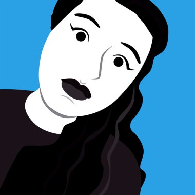 Casual Kız selfie fotoğraf