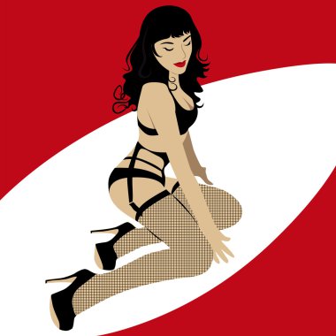 Seksi kız modelleme