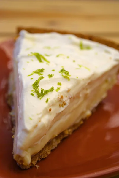 Cheese Cake with lemon — Stock Photo, Image