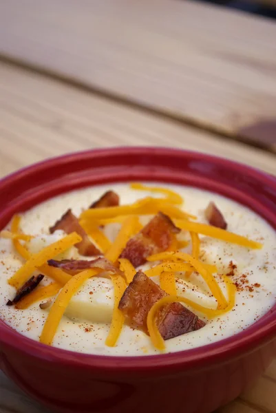 Puré de papas con detalle —  Fotos de Stock