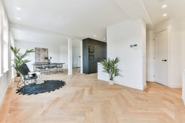 Güzel bir apartman manzarası.