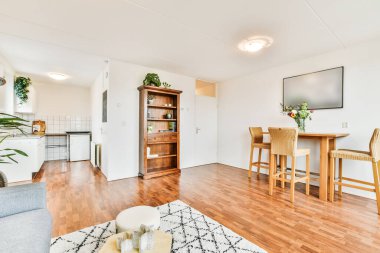 Lüks ve modern iç mimari.