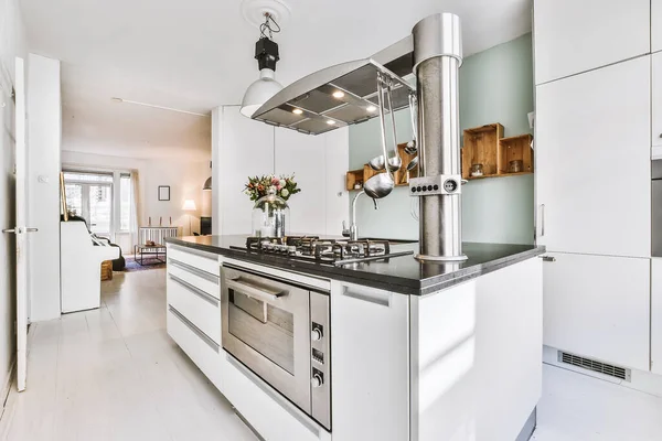 현대식 주방 설계 — 스톡 사진