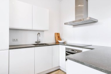 Minimalist stil mutfak düz