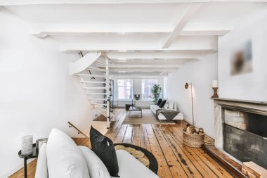 Parlak oturma odası