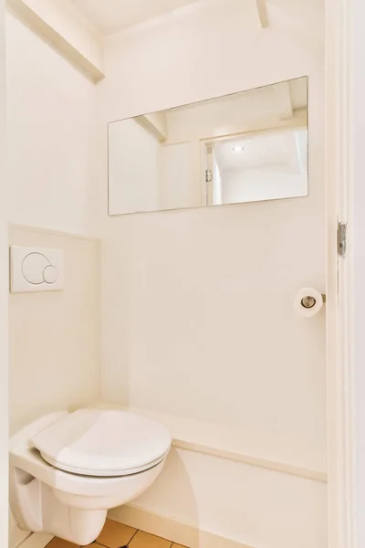 Toilet in a bathroom — Stock Photo, Image