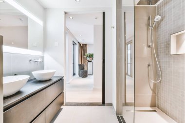 Modern banyo tasarımı