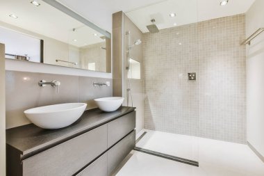 Modern banyo tasarımı