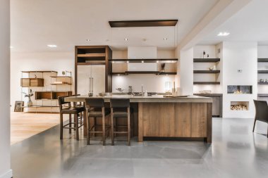 Lüks ve modern mutfak.