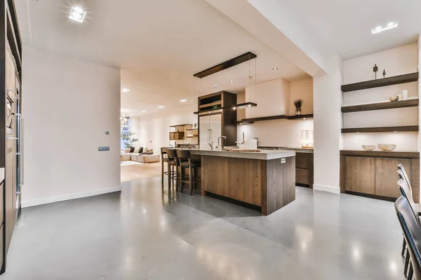 Cozy kitchen design — Stock Photo, Image