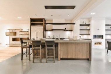 Lüks ve modern mutfak.