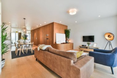 Parlak oturma odası