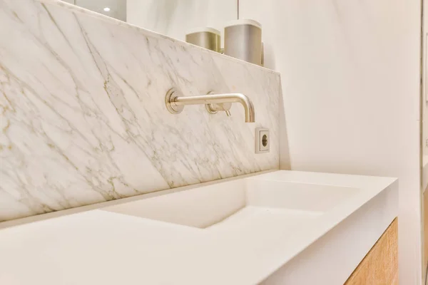 Close up of luxury faucet — Stock Photo, Image