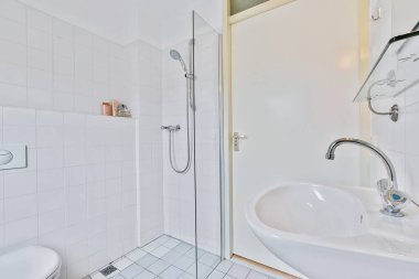 Zarif banyo tasarımı.