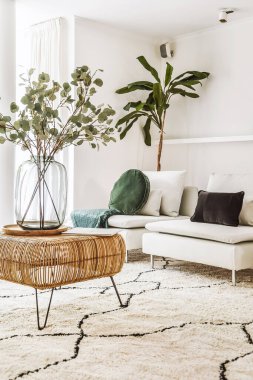 Parlak oturma odası