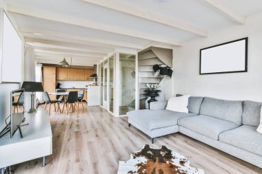 Parlak oturma odası