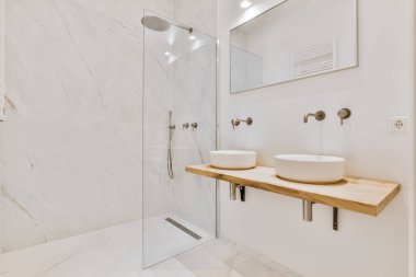 Zarif banyo tasarımı.