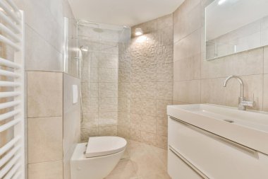 Zarif banyo tasarımı.