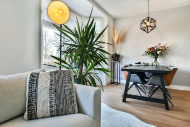 Parlak oturma odası