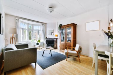 Parlak oturma odası