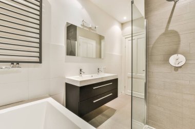 Zarif banyo tasarımı.