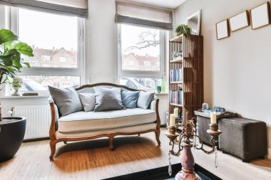 Parlak oturma odası