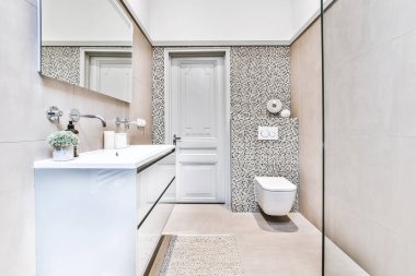 Zarif banyo tasarımı.