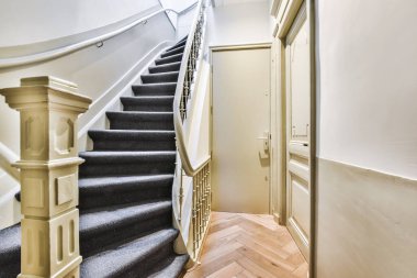 Lüks merdiven salonu.