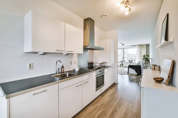 Beautiful kitchen design — Stock Photo, Image