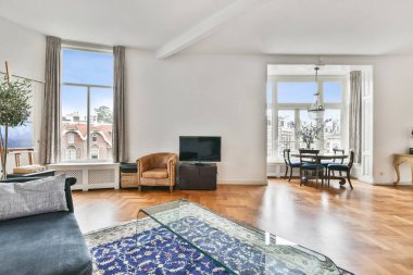 Parlak oturma odası