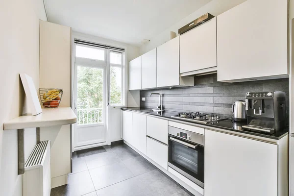 Beautiful kitchen design — Stock Photo, Image