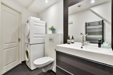 Zarif banyo tasarımı.