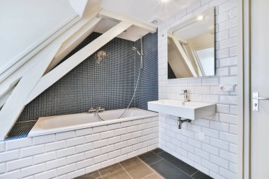 Zarif banyo tasarımı.