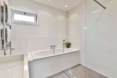 Zarif banyo tasarımı.