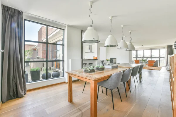 Sala da pranzo interno — Foto Stock