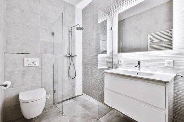 Zarif banyo tasarımı.