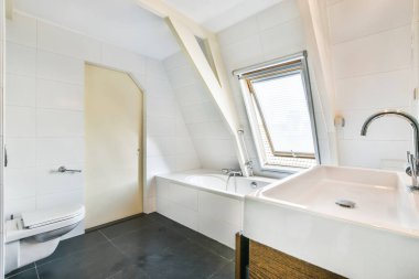 Zarif banyo tasarımı.