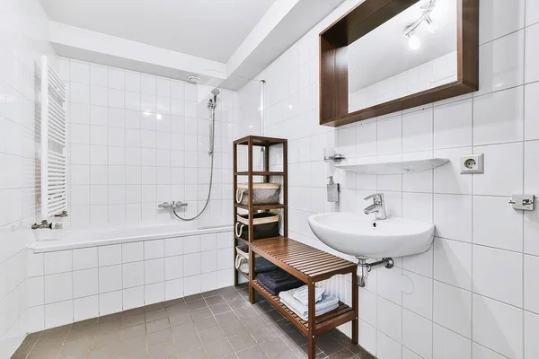 Κομψό σχέδιο μπάνιου — Φωτογραφία Αρχείου