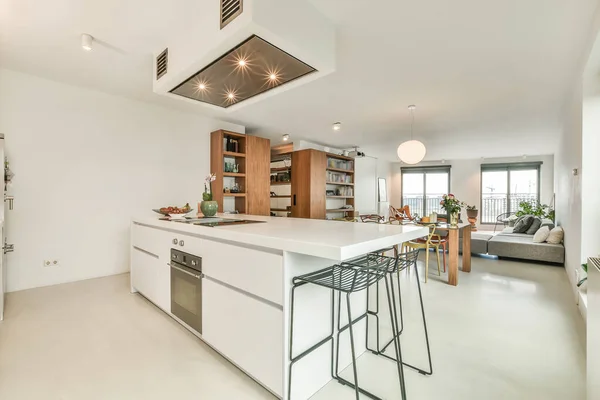 Beautiful kitchen design — Stock Photo, Image