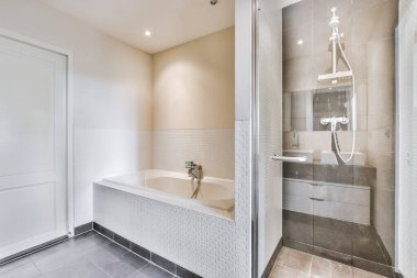 Zarif banyo tasarımı.