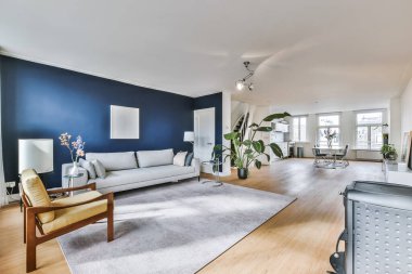 Parlak oturma odası